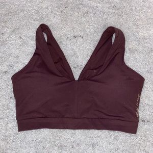 NWT Gymshark x WS Whitney Sports Bra - Chocolate